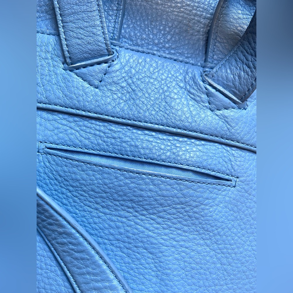 Tory Burch Blue Leather Backpack - Picture 8 of 13